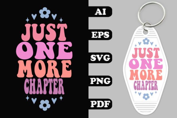 Download Just One More Chapter Groovy Key Chain S - Premium Bundle