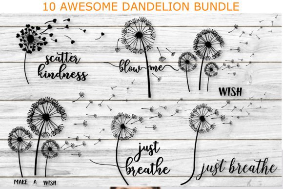 Download Dandelion SVG Bundle - Dandelion svg Collection